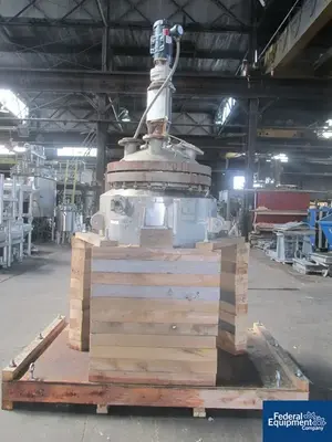 USED Pfaudler 100 Gal Pfaudler Reactor, Nickel 200, 100/35#
