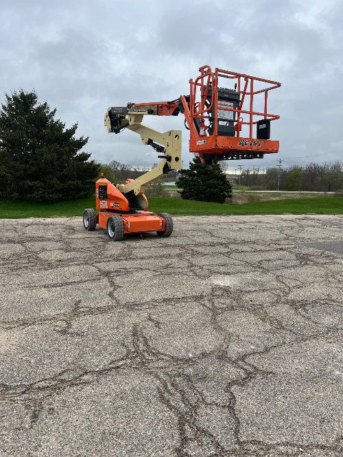 Used 2017 JLG E450AJ Articulating Boom Lifts Wisconsin US | Stack Equipment #967351