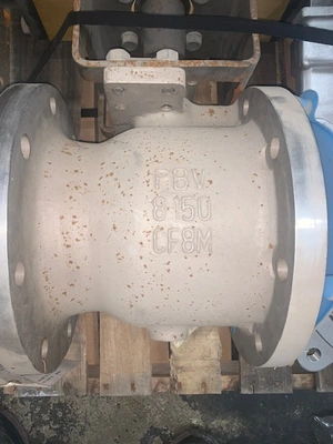 PBV 8" Stainless Steel Ball  Valve Air Operated New Storeroom Spare