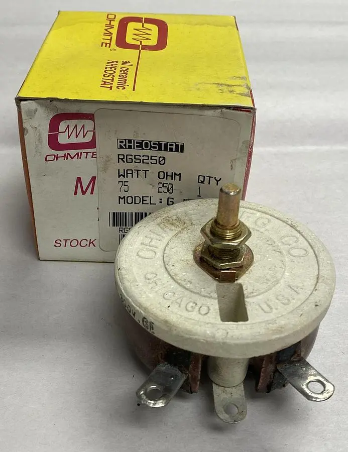 New | in-Stock OHMITE RGS250 Miscellaneous Equipment (Electrical & Power) | Surplus Asset Holdings #1188726