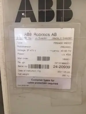 USED 2001 ABB LEXARC 500C/AC