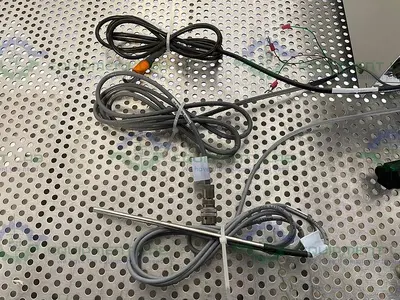 USED APPLIKON ADI 1030 BIO CONTROLLER W/ WATSON MARLOW 101U/R, COLE PARMER FLOWMETER