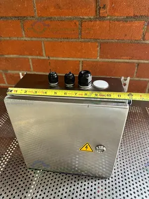 Used RITTAL STAINLESS STEEL STANDARD ENCLOSURE 12" X 12" X 6" Electronics & Components California US | Equipment Lab #1424384