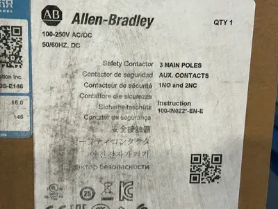 Used 2021 ALLENBRADLEY 100SE146KD12C PLC Contactors Ohio US | HGR 24 #1545328