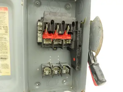 Square D H362N Fused Safety Disconnect Switch 60A 600VAC 600VDC 3 Pole