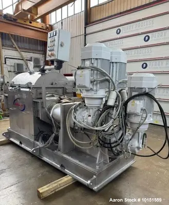 Used WINKWORTH ZX500-6 Double Arm Mixer Extruders Illinois US | Aaron Equipment #180214