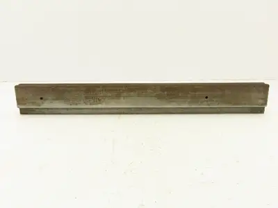 Press Brake Die 19-1/2" Long 90° V 5/16" W 1/8" D 1-3/4" H 1/2" Tang
