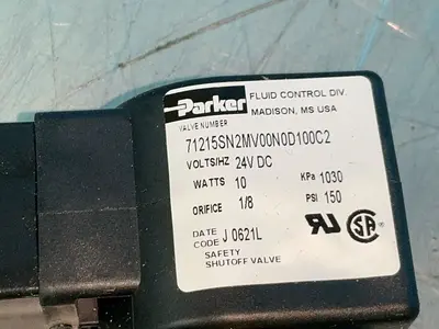 Used PARKER 71215SN2MV00N0D100C2 Solenoid Valves Ohio US | HGR 24 #1305258