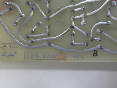 USED SCI 080-2432 REV B