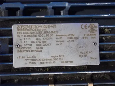 USED SEWEURODRIVE K47 DRN80M4/BE1HR/MM07