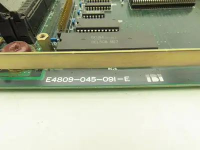 Okuma E4809-045-091-E Main Printed Circuit Board & 3 Memory Cards 1911-1522-E48