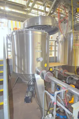 Velo S.P.A. Vertical Leaf &amp; Tank Filter, Model CFV35, Stainless Steel