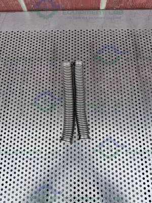 Stainless Steel Bellows Flexible Vacuum Hose 10" w/ KF 25 Fitting