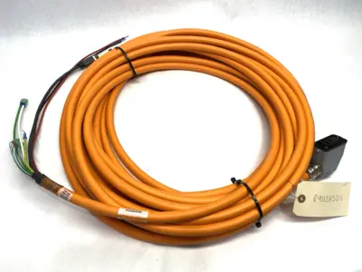 USED BOSCH REXROTH R911385211SERVO MOTOR HYBRID CABLE 20M RKH0441/000,0