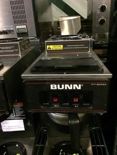 BUNN POUR OVER COFFEE MACHINE - 2 BURNERS -  2 AVAILABLE