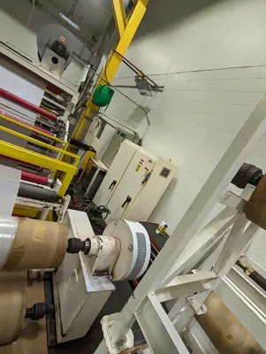 1977 WORLD WIDE CONVERTING MACHINERY INC WAX SATURATING LINE Printing & Converting, Wax Saturation Line | Mark One Machinery (18)