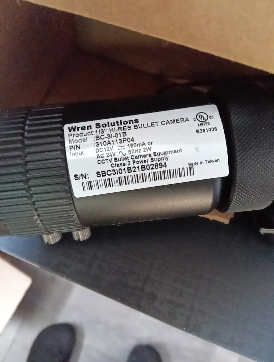 Used Wren Solutions Wren Solutions BC301B Security Cameras US | Infinity wholesale & Supply LLC #1305713