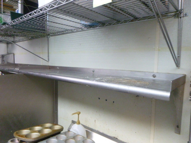 Stainless Steel Wall Shelf