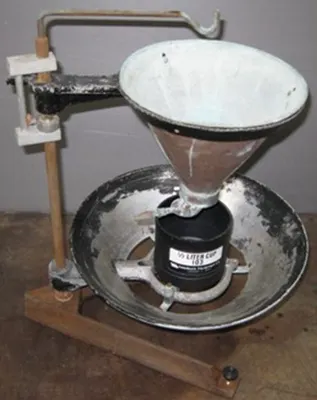 QTY. 1. SEEDBURO BULK DENSITY RING STAND FILLING H...