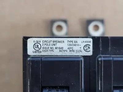 USED CUTLER-HAMMER TYPE BA
