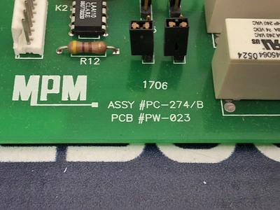 MPM PC-274 SPEEDLINE I/O CIRCUIT BOARD