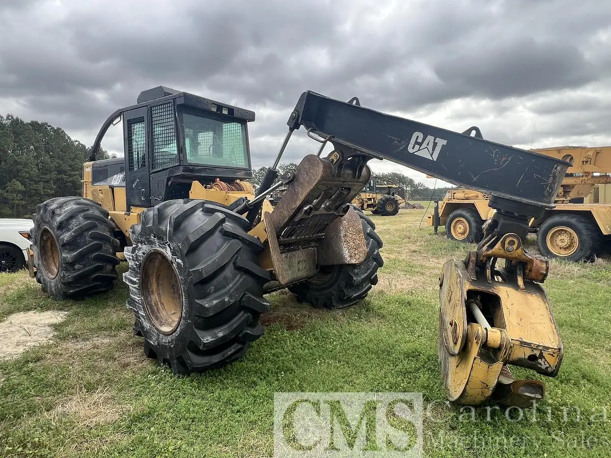 USED CAT 525C GRAPPLE LOG SKIDDER