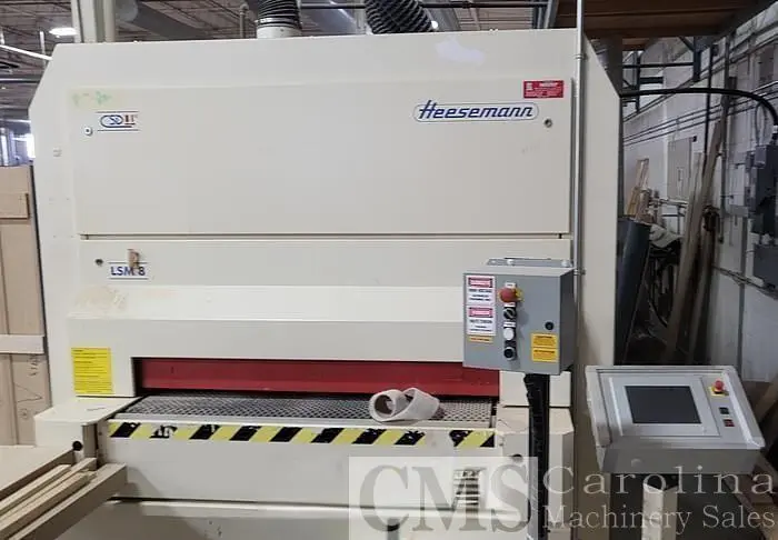 Used 2005 HEESEMANN LSM 8/3-OSR Woodworking Sanders | CAROLINA MACHINERY SALES #421138
