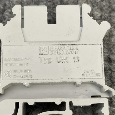 Used Phoenix Contact UIK16 Terminal Blocks California US | Davliegogo LLC #1705963