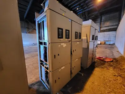 4160 Volts, Series 81000 Two-Column Motor Control Center (MCC) Section