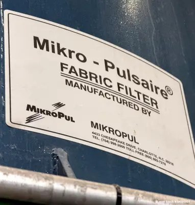 Used MIKRO CORPORATION _UNKNOWN_ Dust Collectors Illinois US | Aaron Equipment #1348258