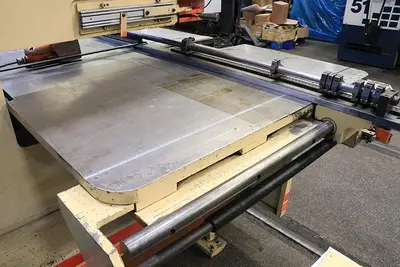 40 TON STRIPPIT HYDRAULIC SINGLE END PUNCH FABRICATOR MODEL 30/40 HD