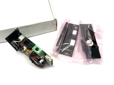 USED DELTA TAU AC INPUT POWER SUPPLY KIT, BLACK FACE PLATE