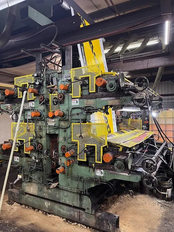 Used 1990 WOLVERINE 4 color stack press Flexo Printing Presses Kentucky US | Mark One Machinery #1046010