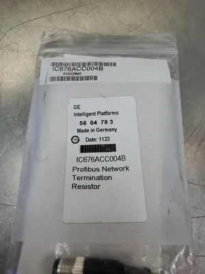 GE IC676ACC004B Profibus Network Terminator Resistor. 5E-17