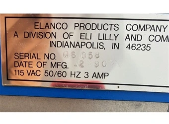 Used ELANCO ELANCO QUALISEAL LAB CAPSULE BANDER Capsule Banders / Sealers New York US | Michael Benalt Inc #1274134
