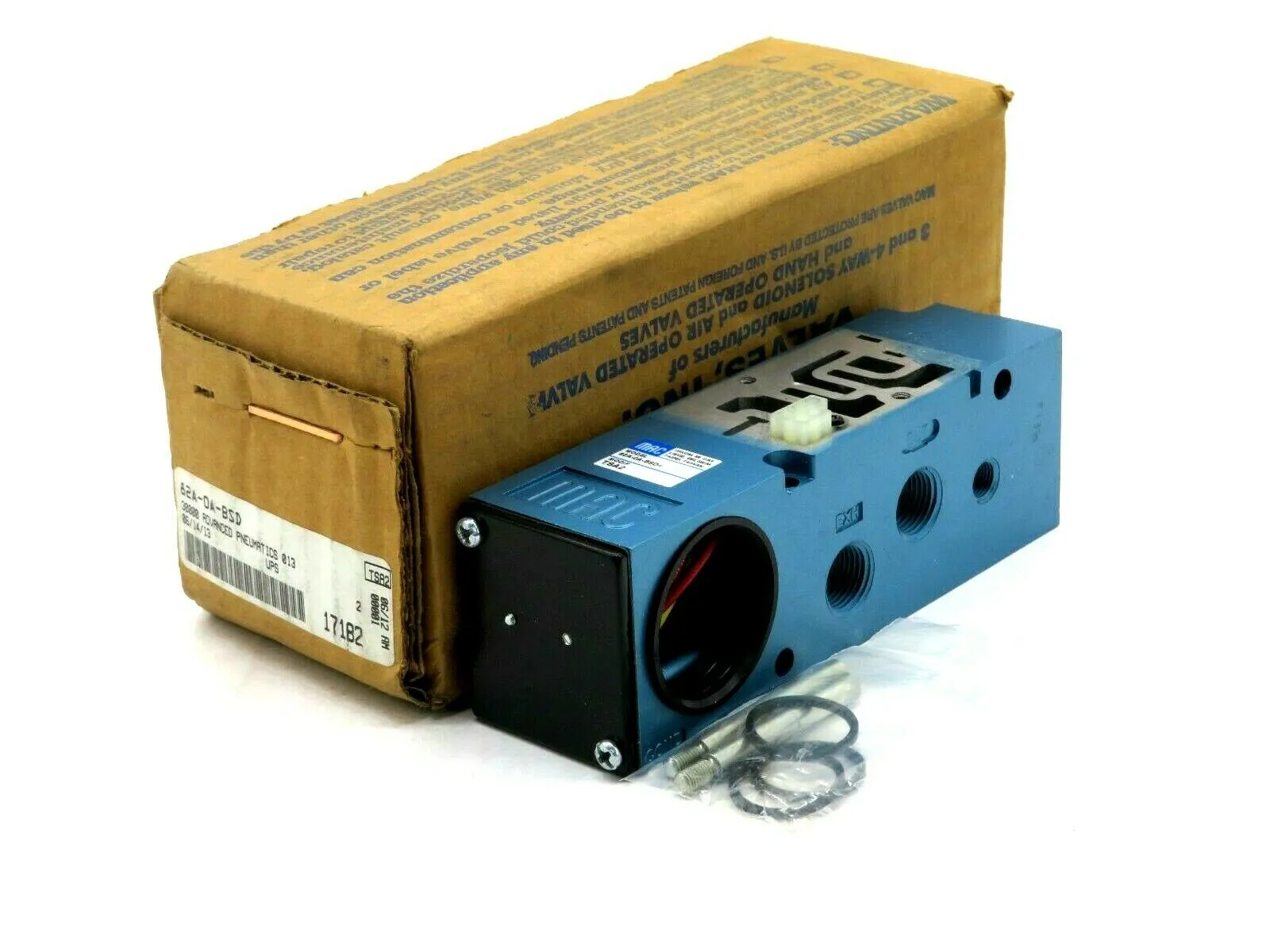 NEW MAC VALVES 82A-0A-BSD SOLENOID VALVE 82A0ABSD