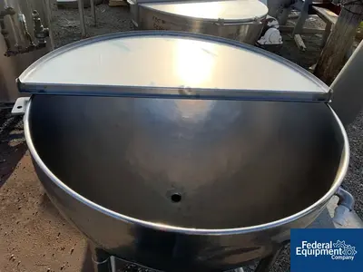USED Groen 100 Gallon Groen Kettle, 316 S/S, 25#