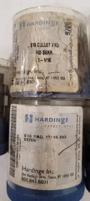 USED HARDINGE S16 COLLET PAD