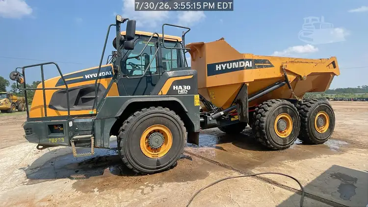 Used 2024 HYUNDAI HA30 Articulated Dump Trucks Georgia US | National Equipment Dealers #1422586