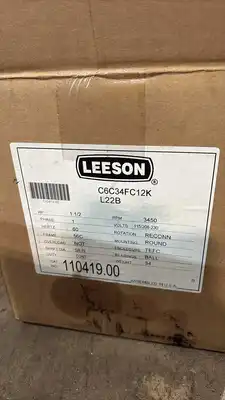 LEESON 110419.00 Electric Motor | Global Machine Brokers, LLC (5)