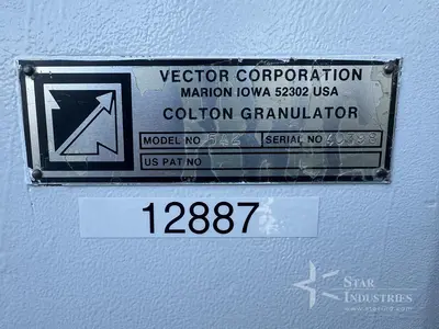 Used VECTOR-COLTON 542 Granulators California US | Star Industries #1254552