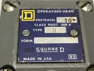 USED SQUARE D 9007-C52B2