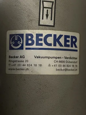 Becker SV 8.190/1-01 F Regenerative Blower 2800/3400RPM 2/2.4kW 3PH