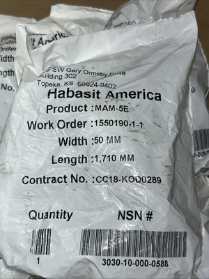NEW Habasit America 1550190-1-1