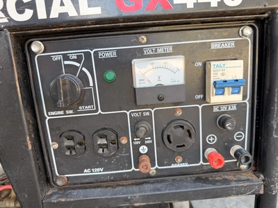 Used GX440 EU9500 GX440 GENERATOR Portable Generators Michigan US | Miedema Asset Management Group #1395909