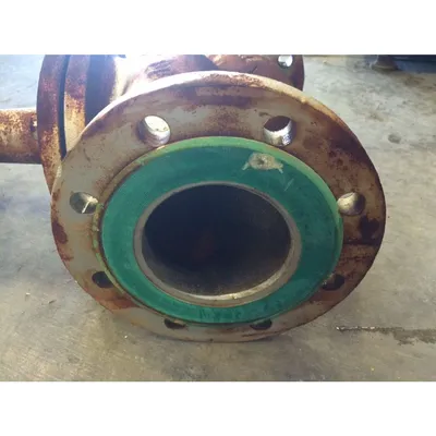 Used 4" manual globe valve for hot oil