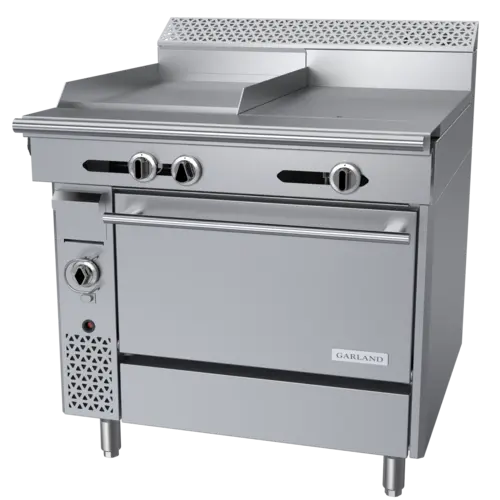 Garland C36-5-1C 36" Gas Range w/ Hot Top/Griddle & Convection Oven, Natural Gas