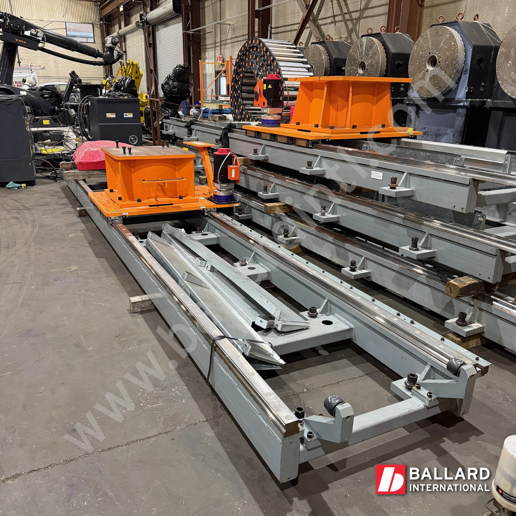 FANUC RTU Gen VI 7th Axis Robot Linear Rail w/ Riser – Heavy Duty – 7 Meter