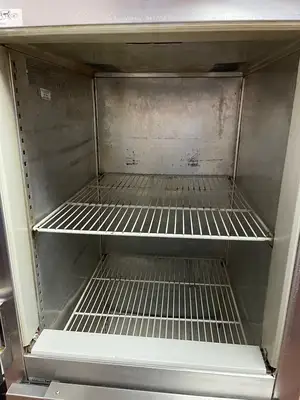 Used Victory Used Victory FA-1D-S7-HD Commercial Split Solid Door Reach in Freezer 120V AS IS Freezers Illinois US | Falcon Restaurant Supply #1376155