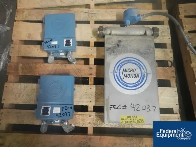 Used Micro Motion Micro Motion Flow Meter, Model DS 150, S/S Meters - Misc Ohio US | Federal Equipment Company #130040